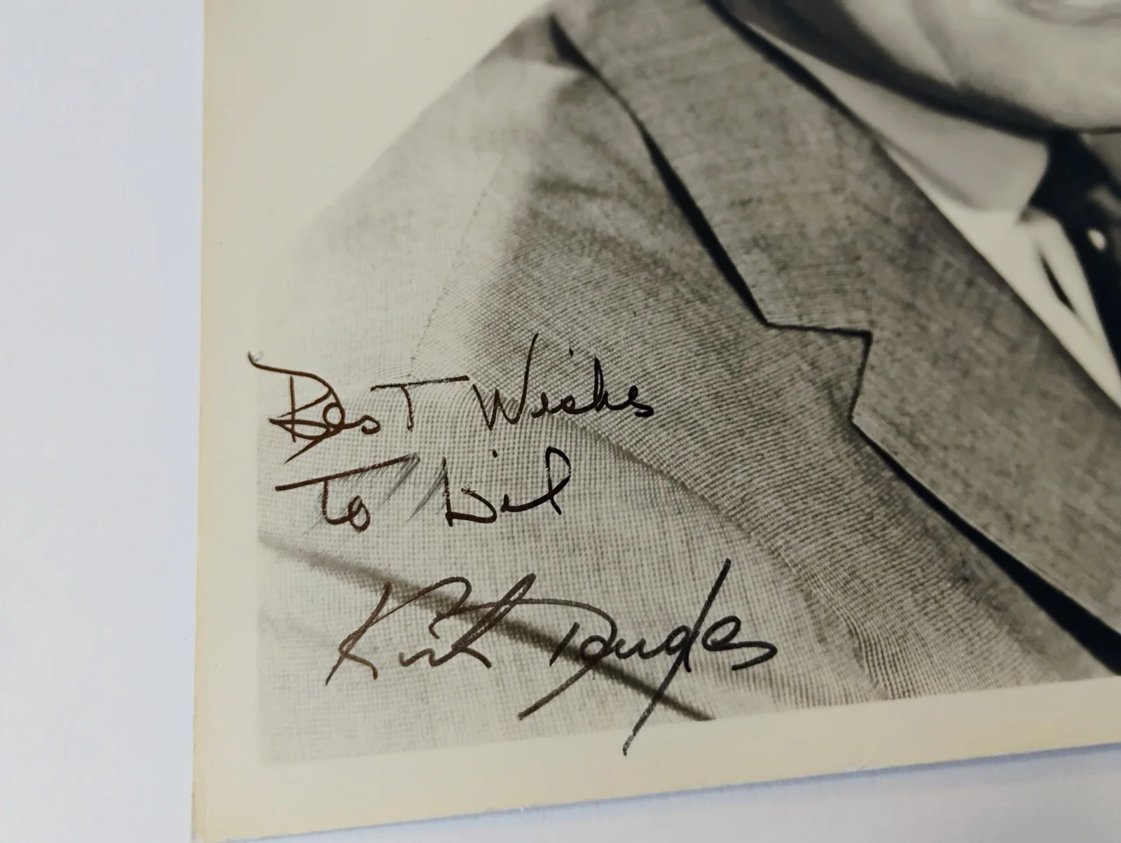 Kurt Douglas Signed Photo 10x8 Spartacus, image 2
