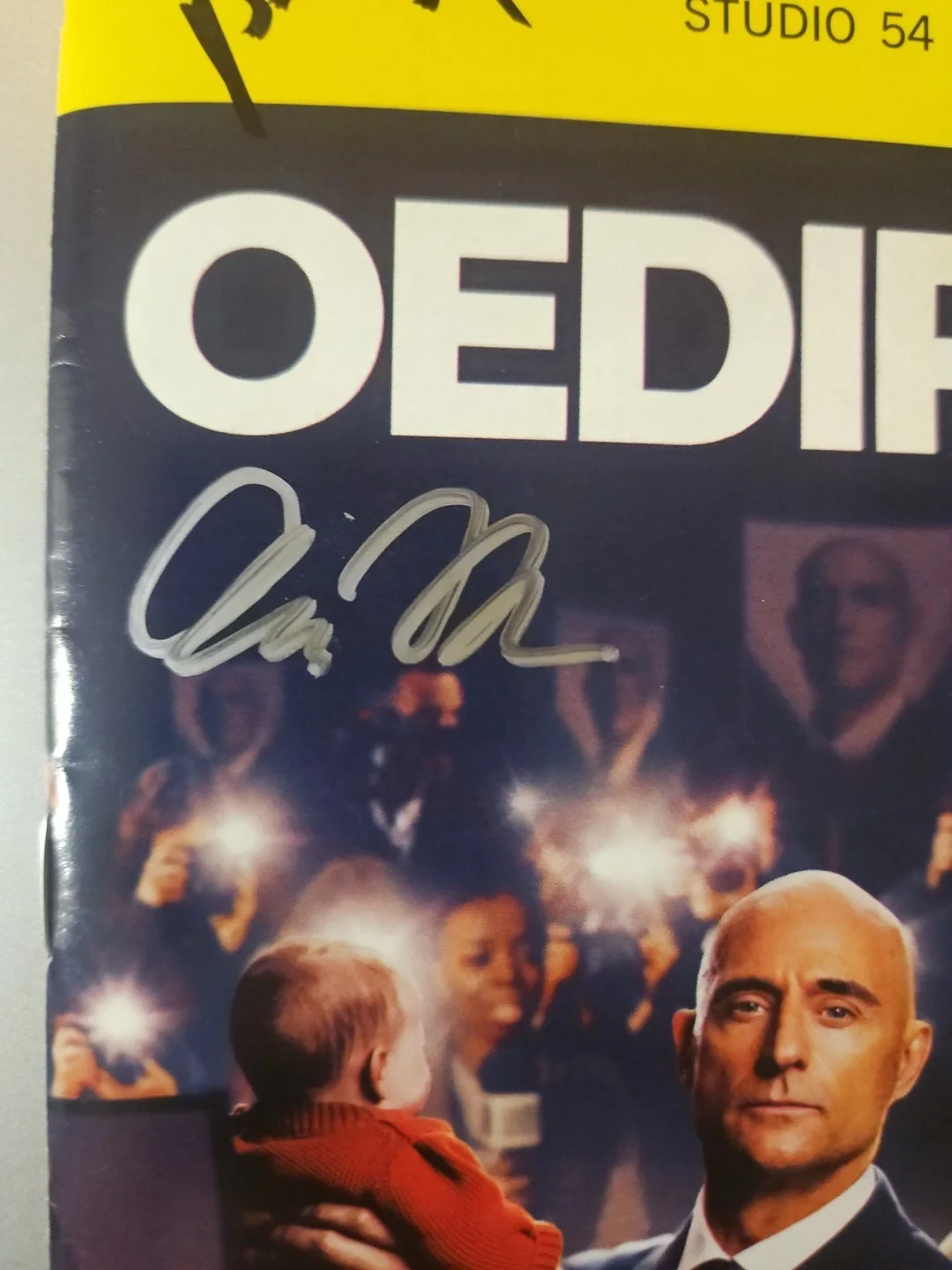 Mark Strong, cast — Oedipus Cast Signed Broadway Playbill - 4 Signatures - Mark Strong ², image 4