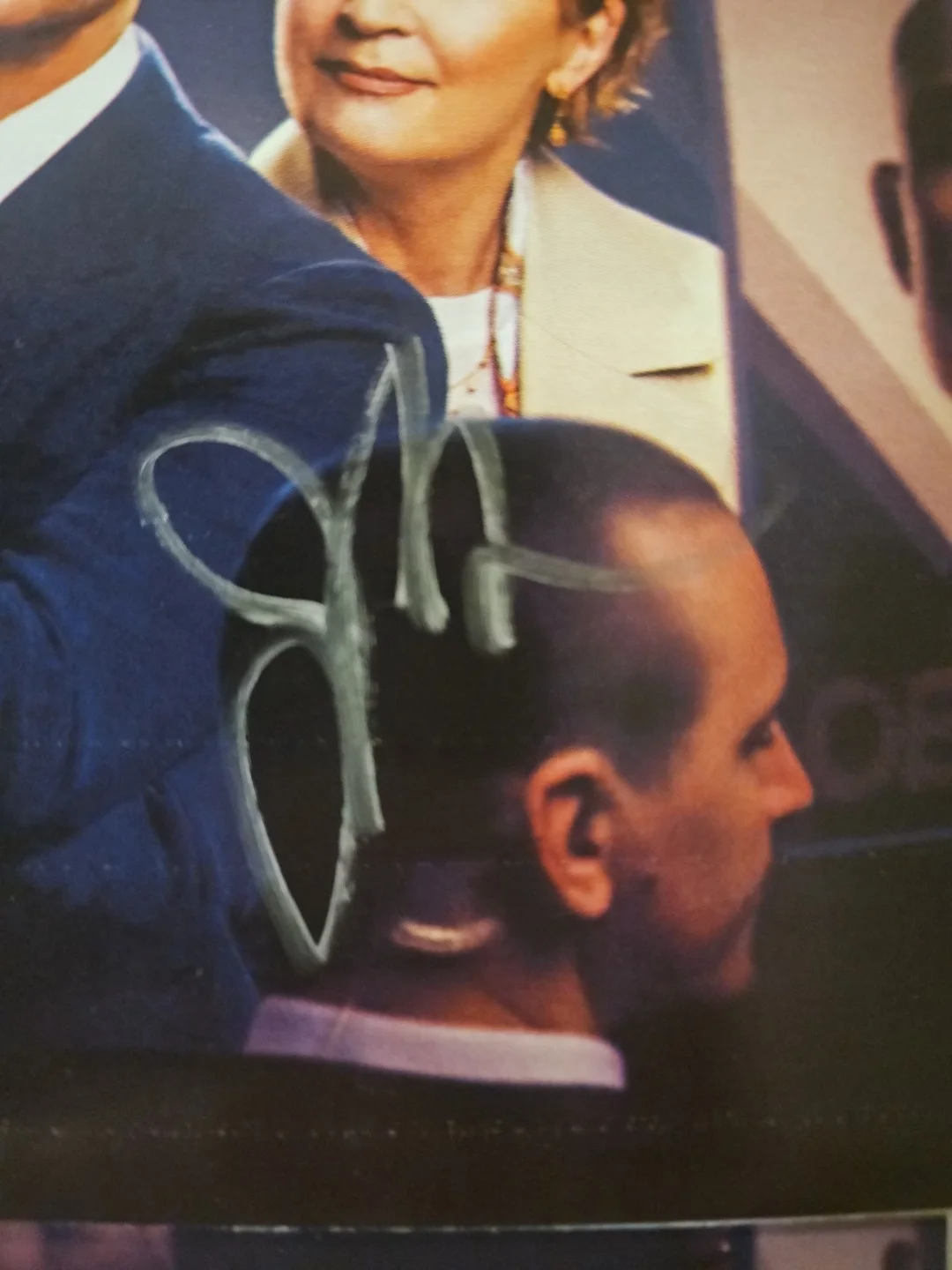 Mark Strong, cast — Oedipus Cast Signed Broadway Playbill - 4 Signatures - Mark Strong ², image 5