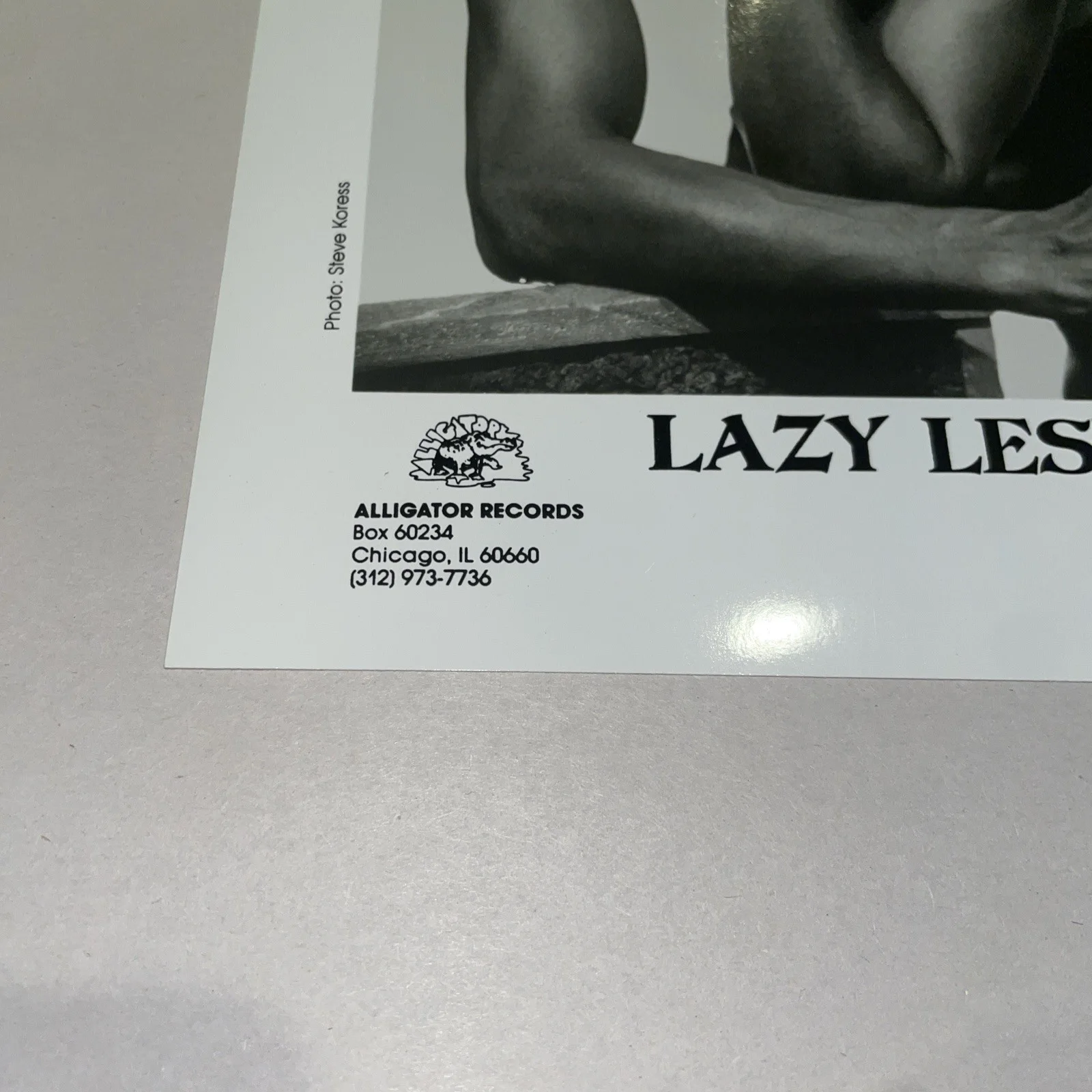 Lazy Lester Signed Autographed Promo 8x10 Photo Decade Pittsburgh Venue, image 2