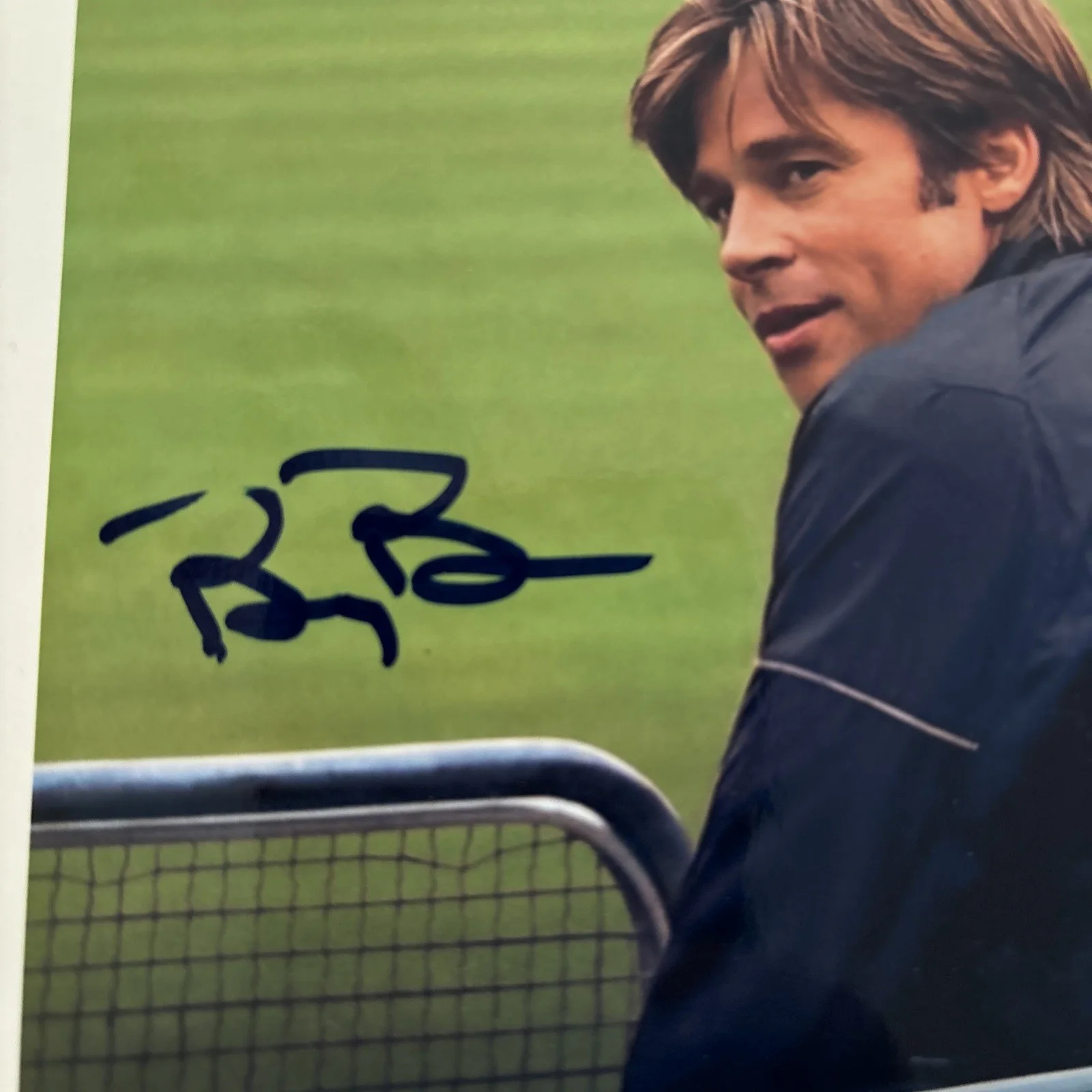 Brad Pitt — Brad Pitt "Moneyball" AUTOGRAPH Signed 'Billy Beane' 8x10 Photo, изображение 2