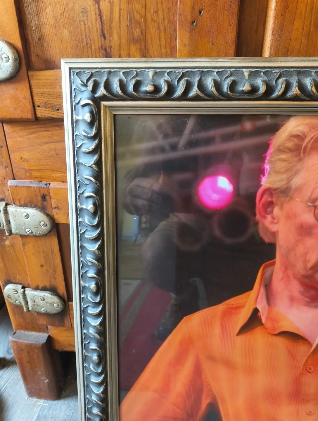 JACK CASADY Hot Tuna Signed And Framed Photograph 24" X 19.5" Perfect Condition, image 3