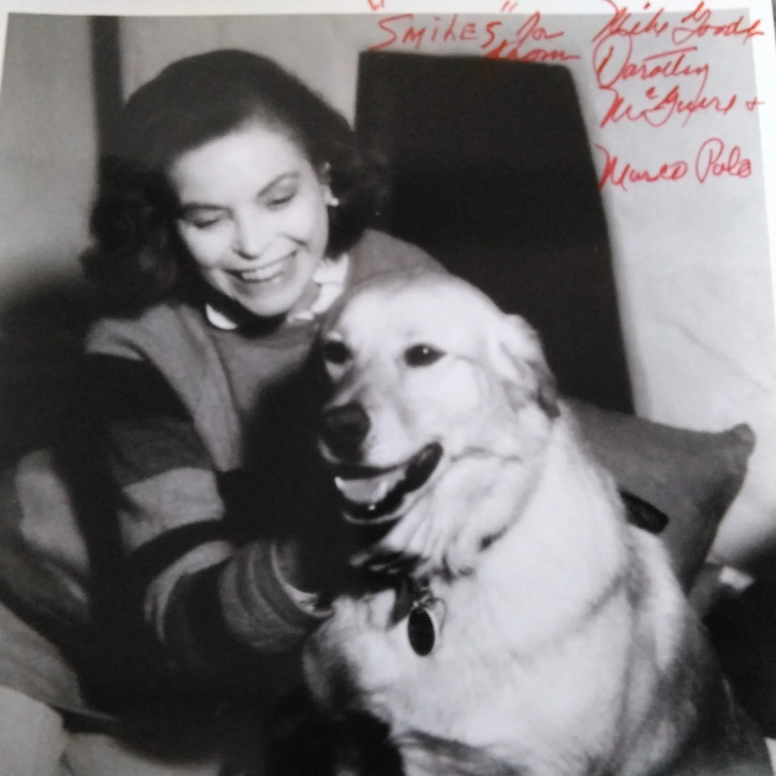 Dorothy McGuire SIGNED Photo Movie Actress Spiral Staircase Summer Place Yeller, изображение 2