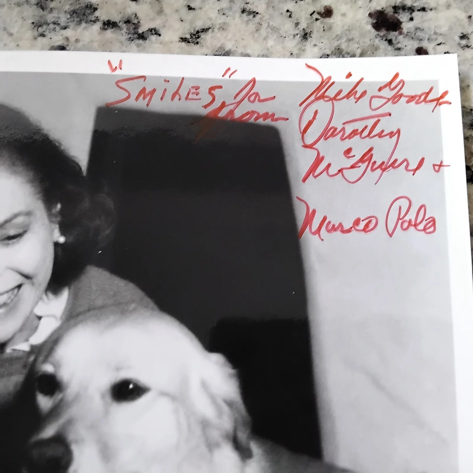 Dorothy McGuire SIGNED Photo Movie Actress Spiral Staircase Summer Place Yeller, изображение 3