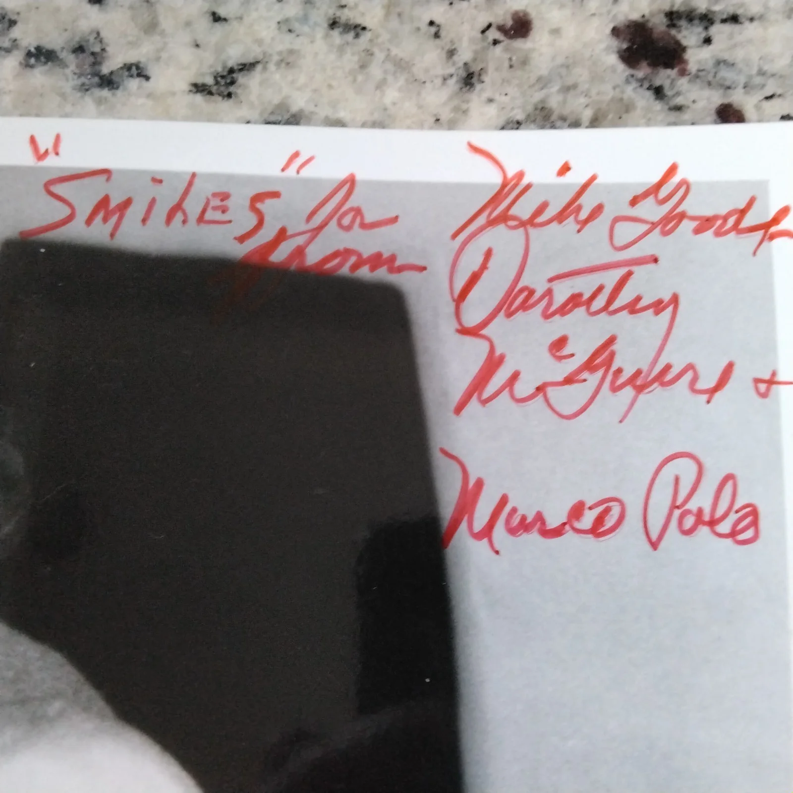 Dorothy McGuire SIGNED Photo Movie Actress Spiral Staircase Summer Place Yeller, изображение 4