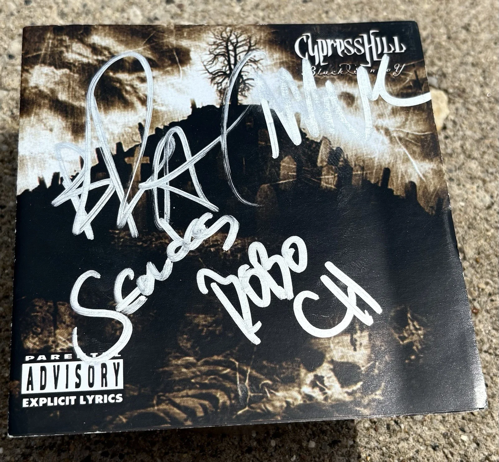 CYPRESS HILL SIGNED CD JSA COA Black Sunday RAP HIP HOP, image 2