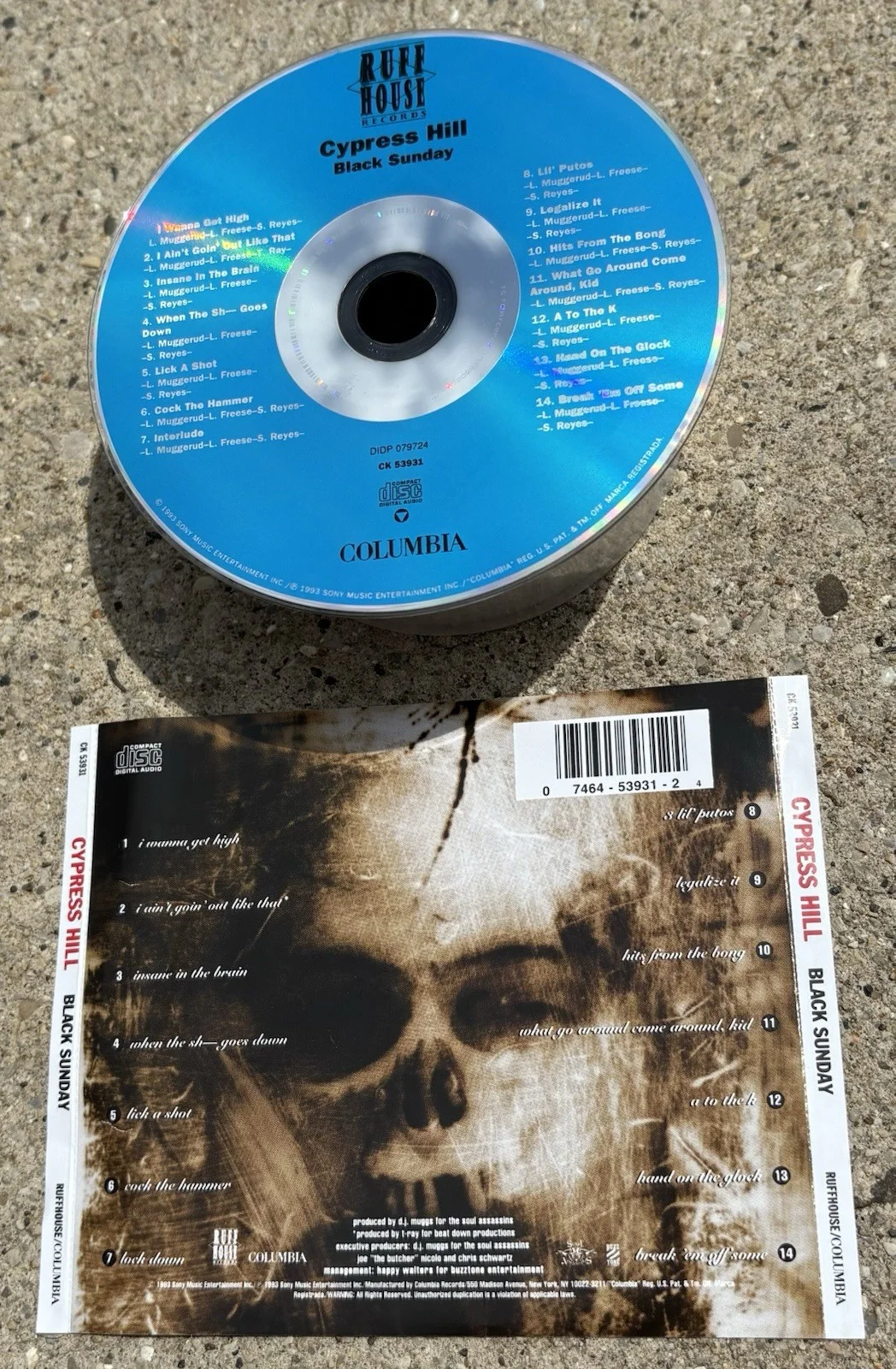 CYPRESS HILL SIGNED CD JSA COA Black Sunday RAP HIP HOP, image 5