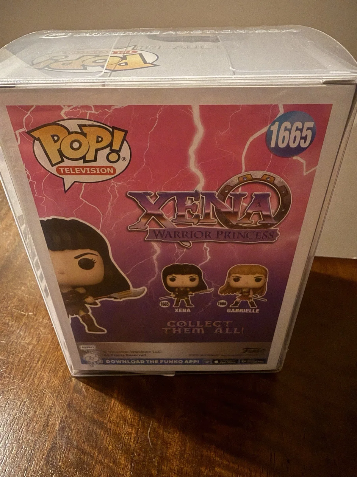 Lucy Lawless — Lucy Lawless Hand Signed Funko Pop! Xena #1665 W/ PSA COA Xena Warrior Princess, изображение 4