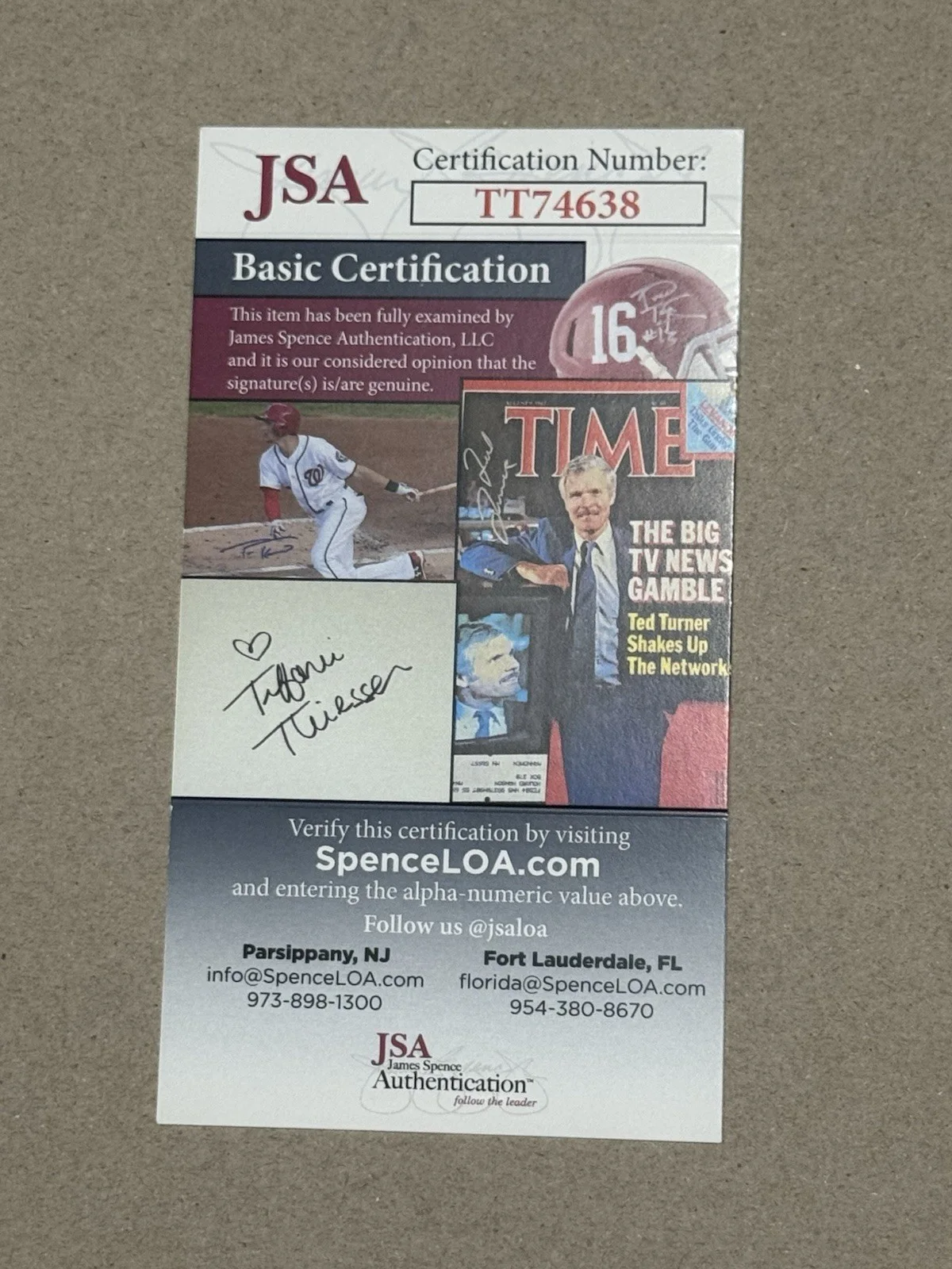 Jack Black Autograph Signed 8x10 Photo JSA Authenticated COA VMA Award, image 2