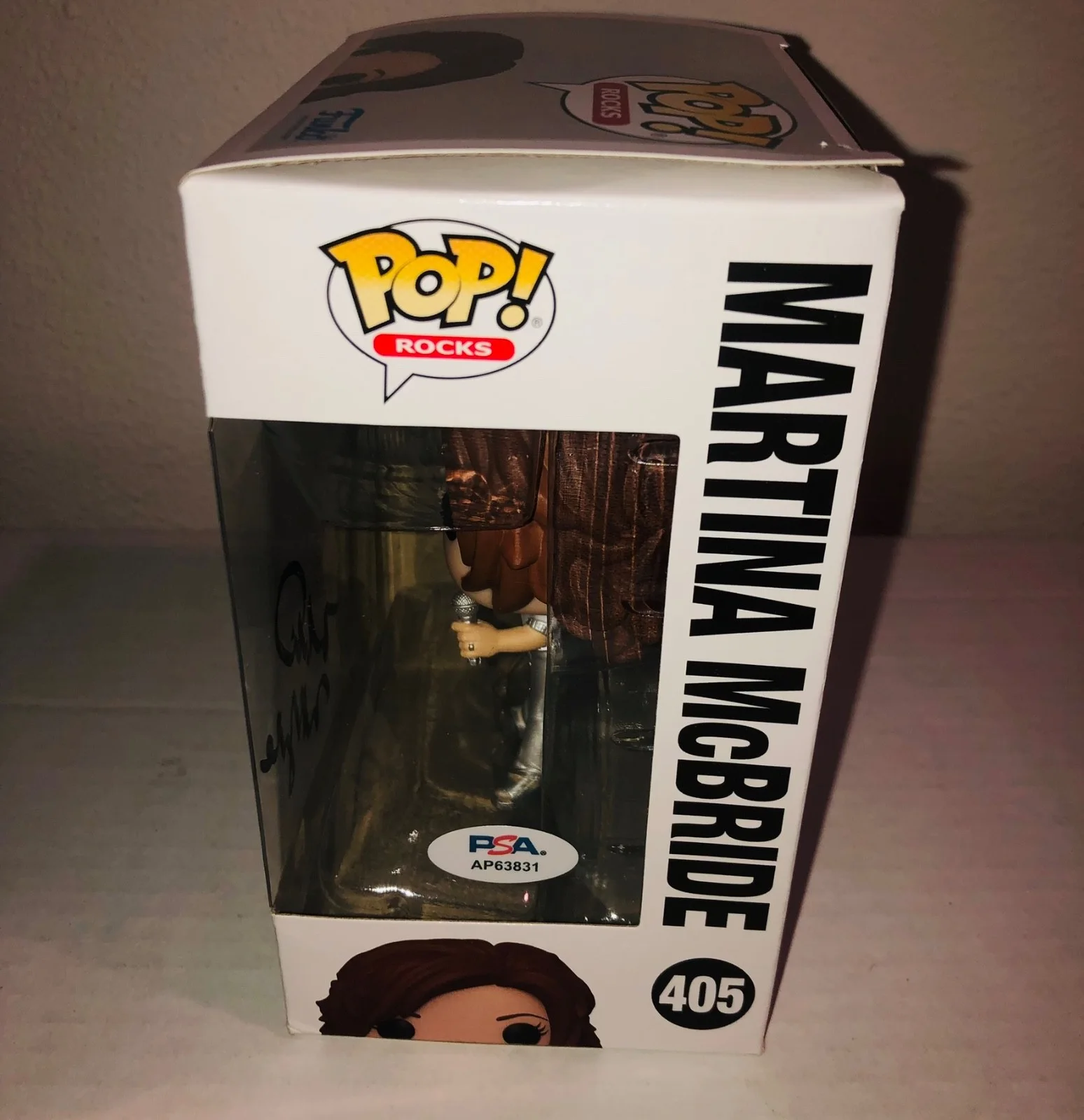 Martina McBride The Way That I Am Wild Angels Signed Funko Pop PSA RARE A, image 2