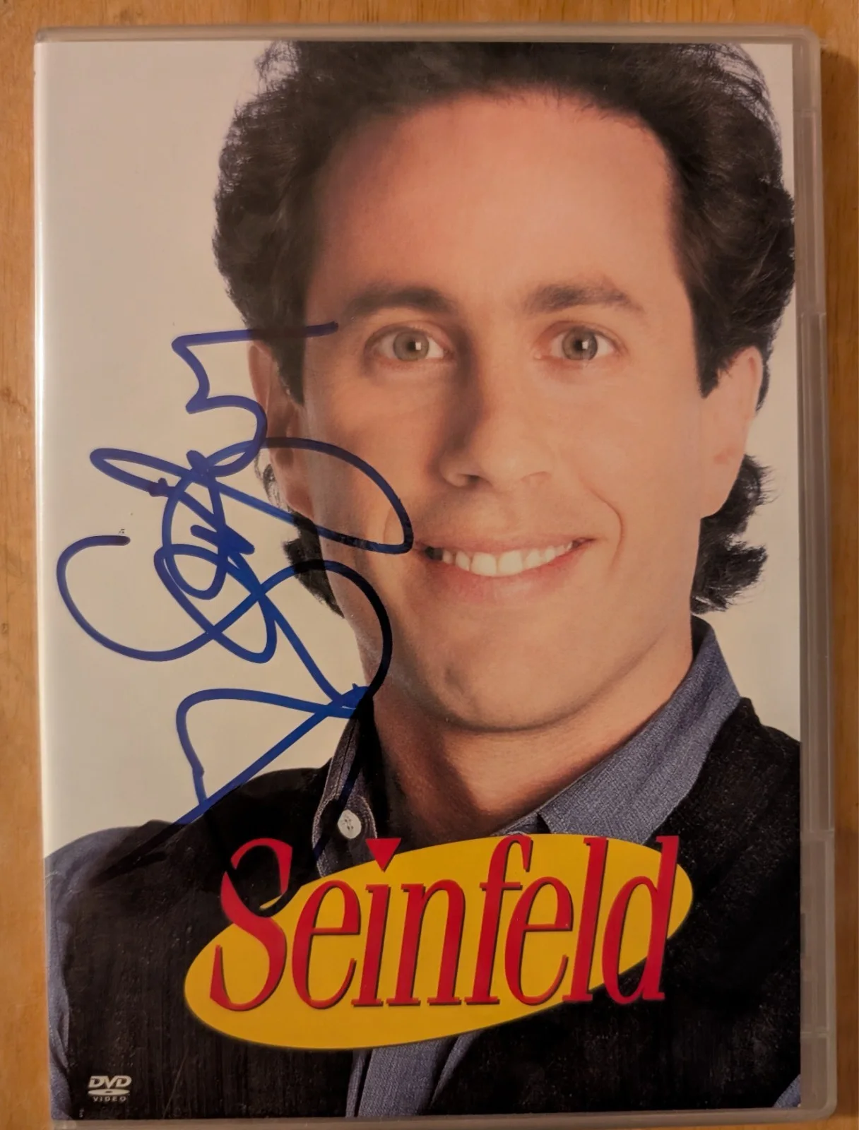 Jerry Seinfeld — JERRY SEINFELD signed autograph SEINFELD season 5 disc 1