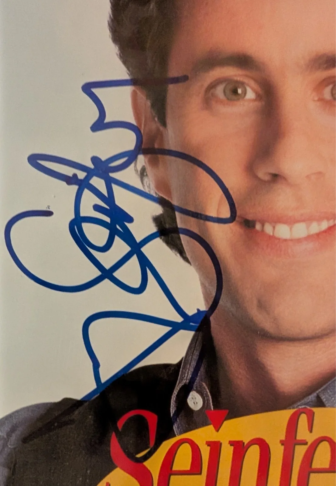 Jerry Seinfeld — JERRY SEINFELD signed autograph SEINFELD season 5 disc 1, image 2