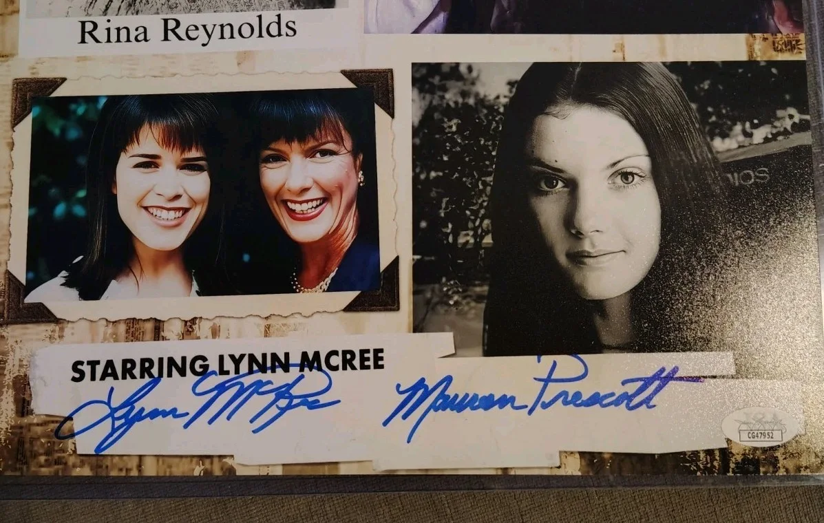 Lynn McRee — Scream Origins Lynn McRee Signed Horror 11x17 Poster Maureen Prescott JSA COA 👻, image 3
