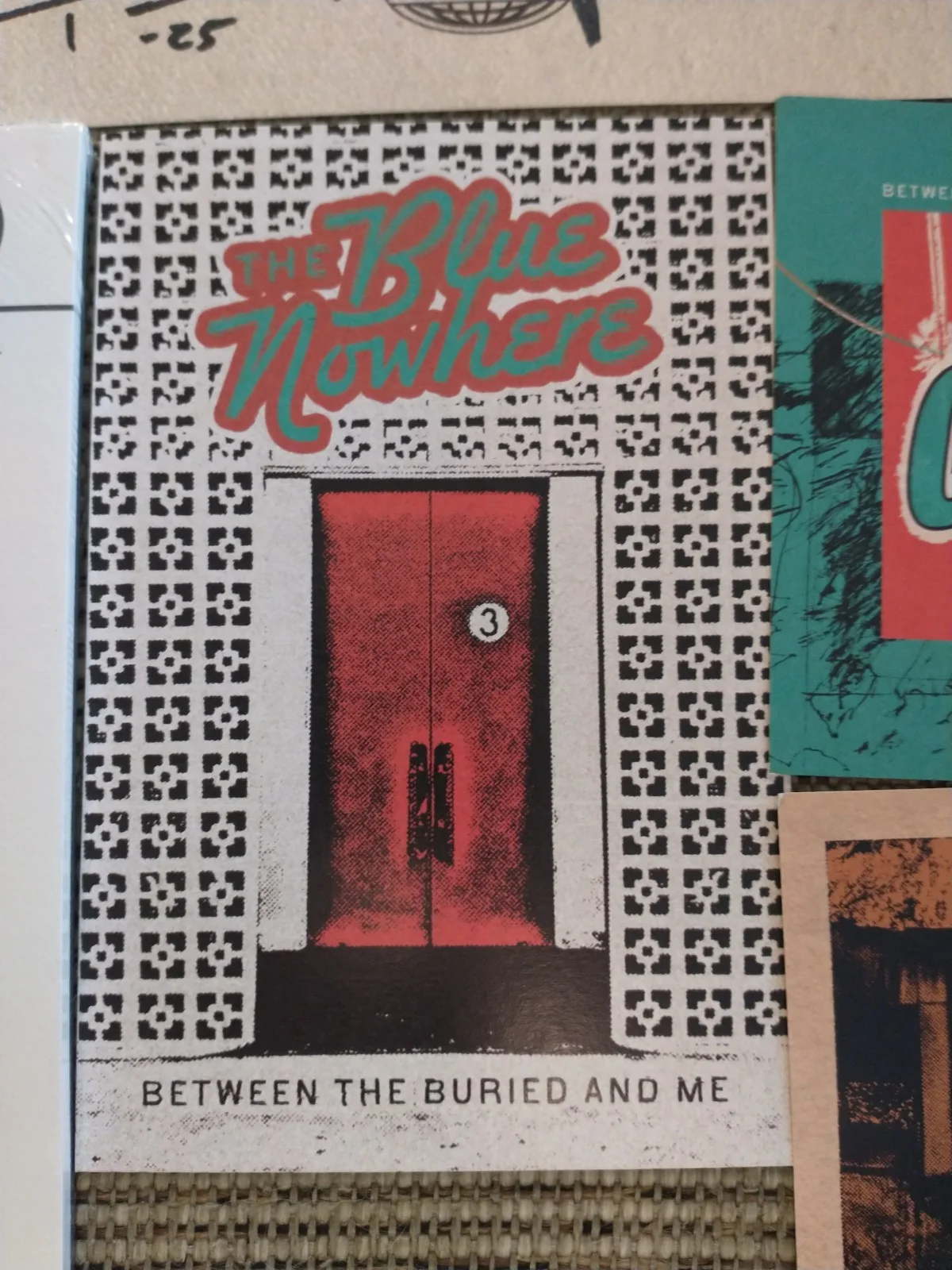 The Blue Nowhere Between The Buried and Me Collectibles Lot. Signed Tour Poster, изображение 4