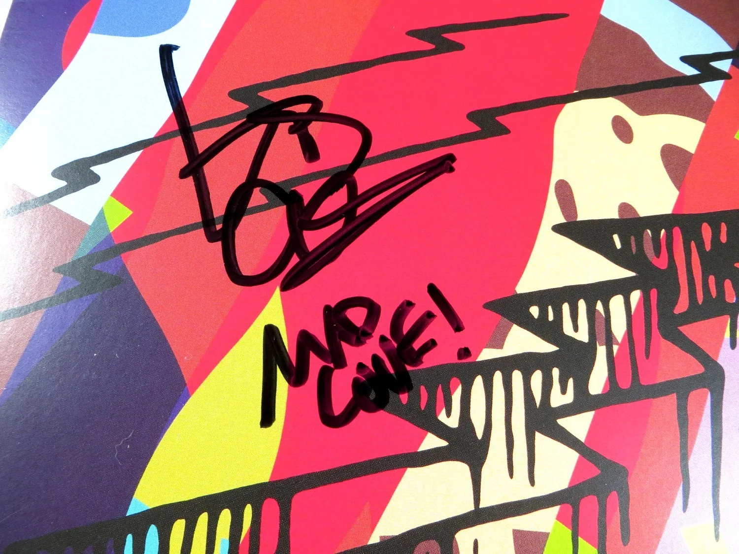 Kid Cudi Signed Autographed Record Album Cover Insano "Mad Love" JSA XX91840, изображение 2
