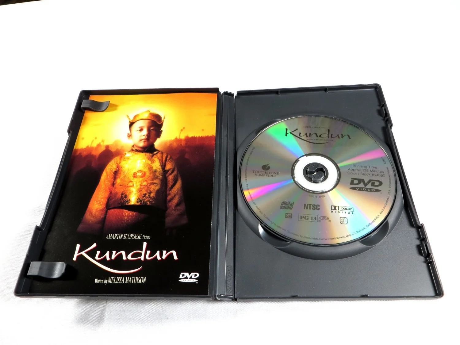 Martin Scorsese — Martin Scorsese Signed Autographed DVD Cover Kundun Director BAS BU81945, изображение 2