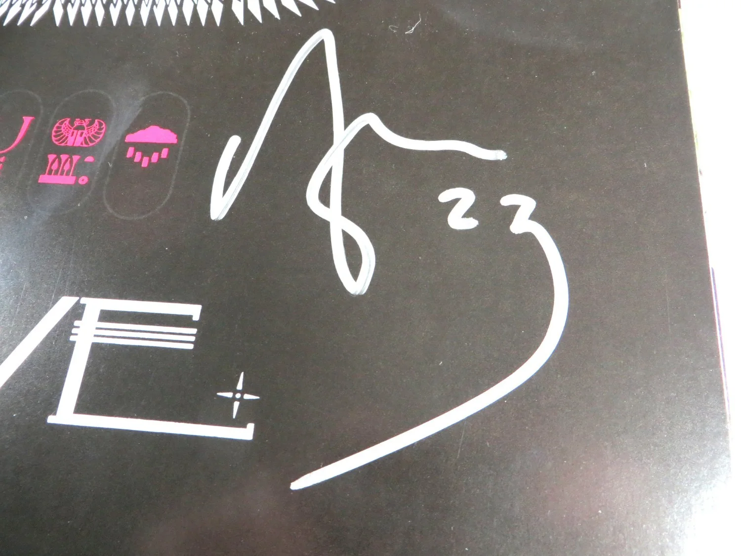 Ian Astbury Signed Autographed Record Album Cover The Cult Love BAS BK05512, изображение 2