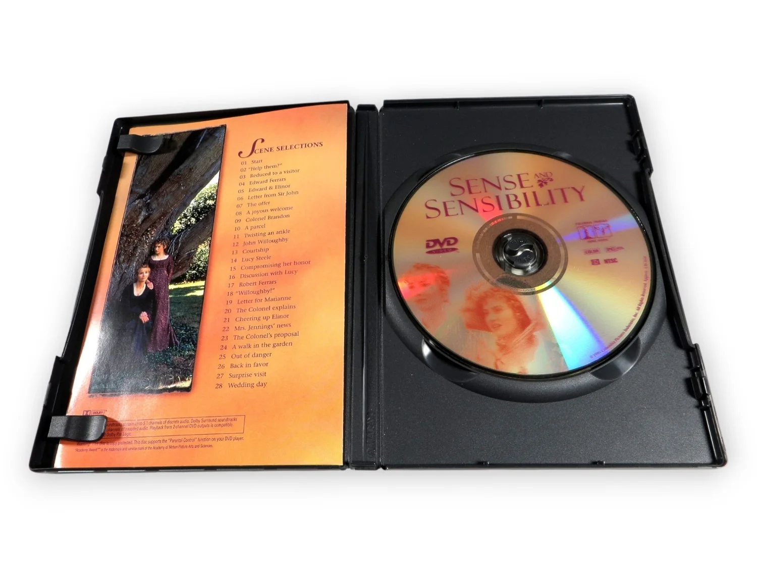 Kate Winslett, Alan Rickman, Tom Wilkinson — Sense and Sensibility Signed Autograph DVD Cover Winslett Rickman +1 BAS AE50837, изображение 3
