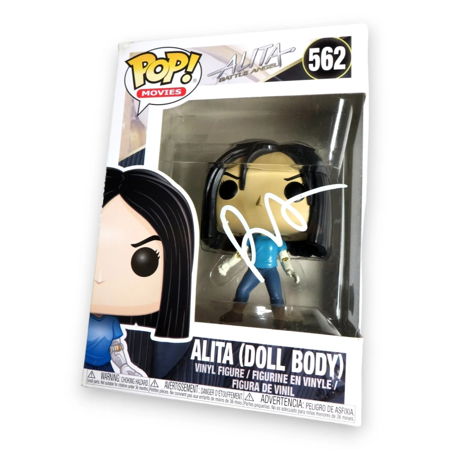 Rosa Salazar — Rosa Salazar Signed Autograph Funko POP! Figure Alita: Battle Angel BAS BU81942