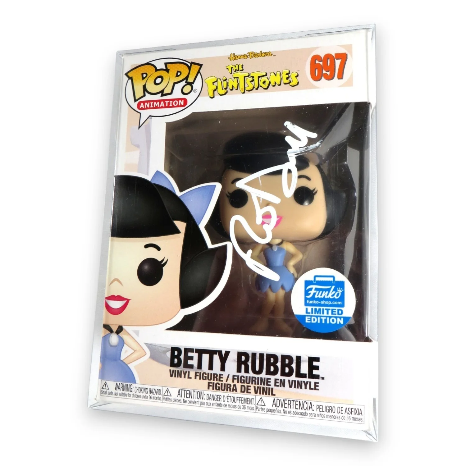 Rosie O'Donnell — Rosie O'Donnell Signed Autograph Funko POP! Figure Flintstones Betty BAS BU81938