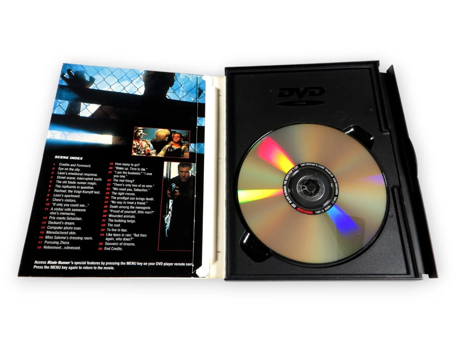 Harrison Ford — Harrison Ford Signed Autographed DVD Cover Blade Runner Personalized BAS AE50839, image 3
