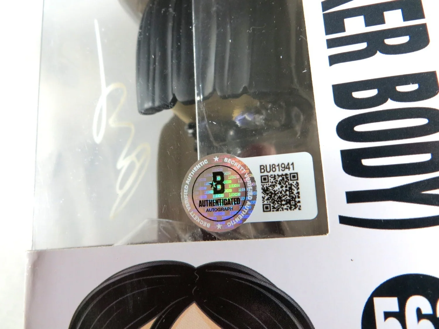 Rosa Salazar — Rosa Salazar Signed Autograph Funko POP! Figure Alita: Battle Angel BAS BU81941, изображение 2