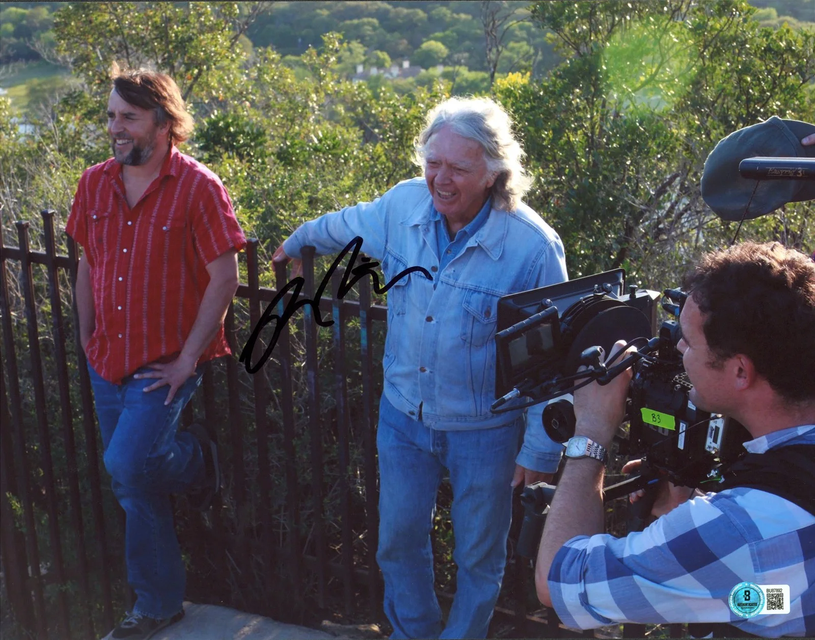 Richard Linklater — Richard Linklater Double Play: Authentic Signed 11x14 Photo BAS #BU87892