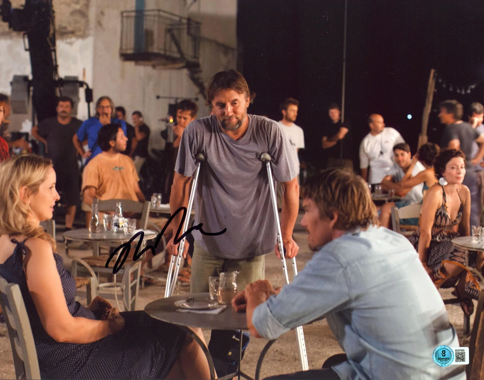 Richard Linklater — Richard Linklater Before Midnight Authentic Signed 11x14 Photo BAS #BU87890