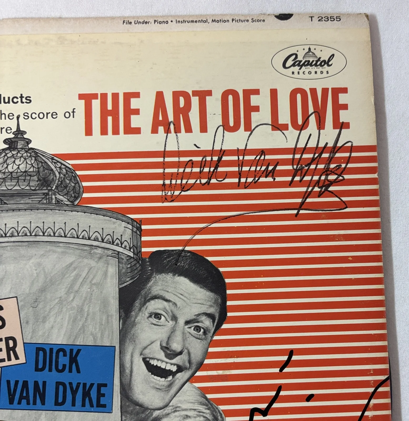AUTOGRAPHS Art Of Love LP~DICK VAN DYKE,JAMES GARNER,ANGIE DICKINSON,ELKE SOMMER, изображение 5