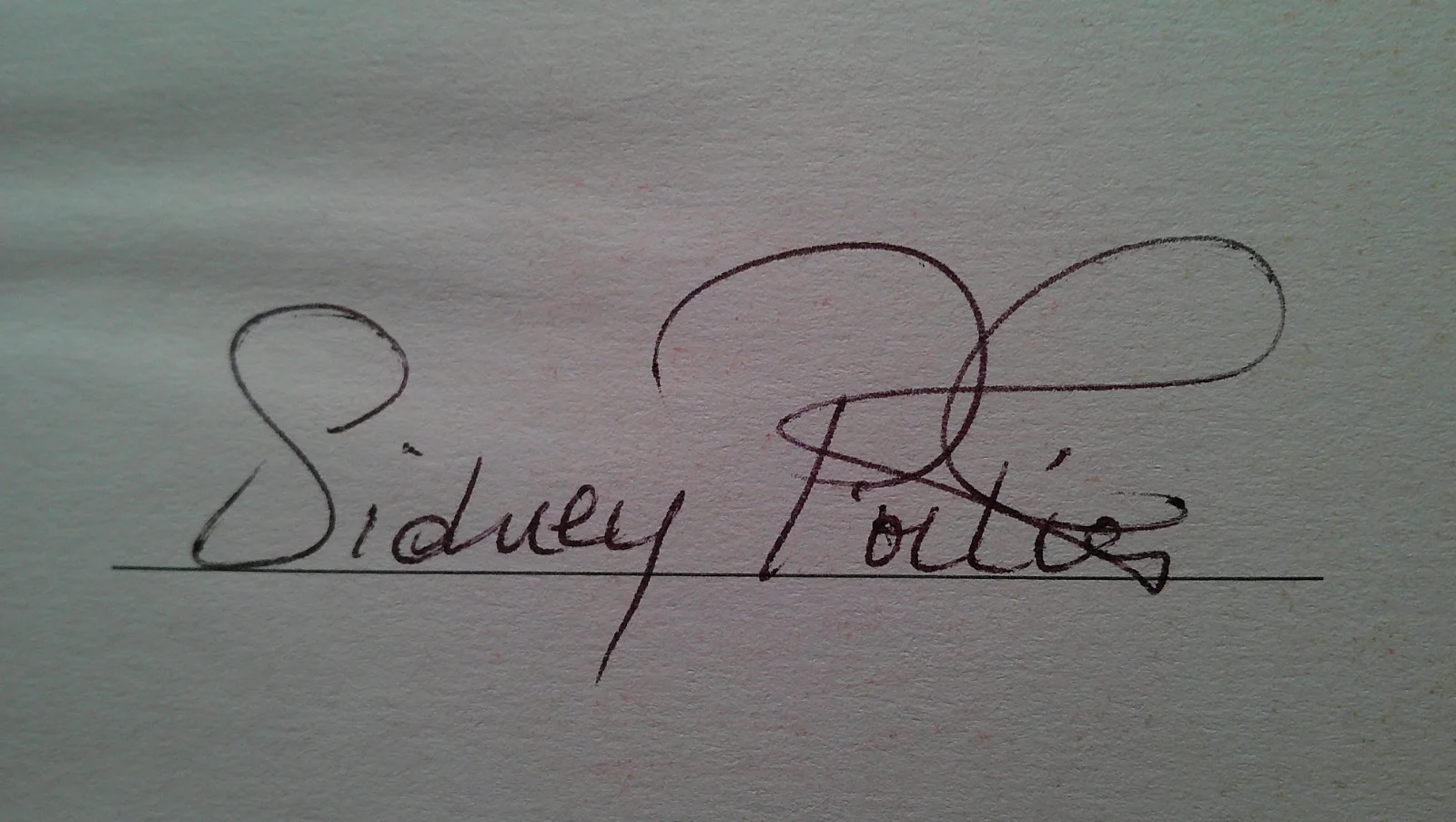 Sidney Poitier — *SIDNEY POITIER SIGNED LTD/ED. *LIFE BEYOND MEASURE* - *A RAISIN IN THE SUN**, изображение 4