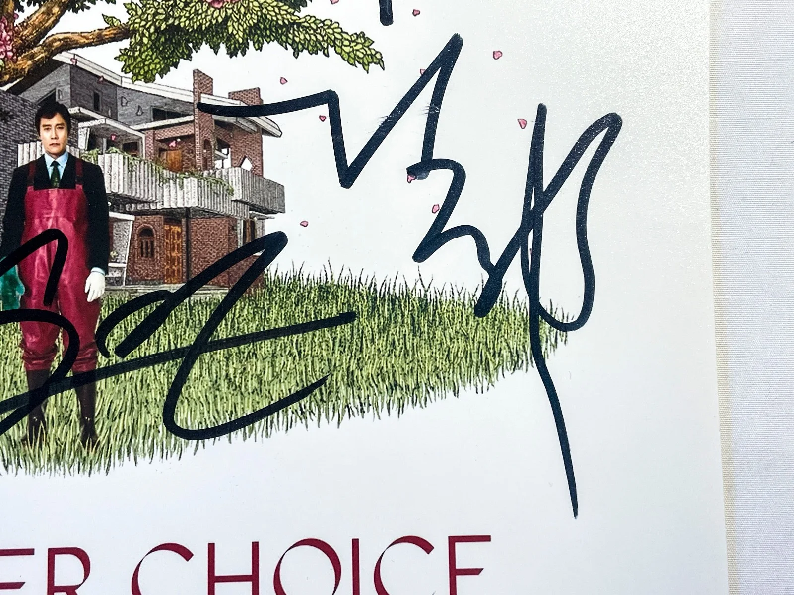 Lee Byung-hun, Park Chan-wook, Son Ye-Jin — Lee Byung-hun Park Chan-wook 6x Cast Signed NO OTHER CHOICE 12x18 Photo JSA B, изображение 5