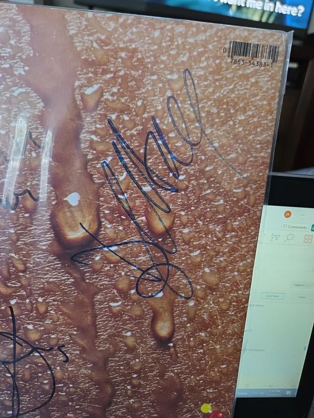 DARYL HALL AND JOHN OATES H2O FAMOUS SINGERS JSA COA SIGNED Lp 1982 Maneater, изображение 4