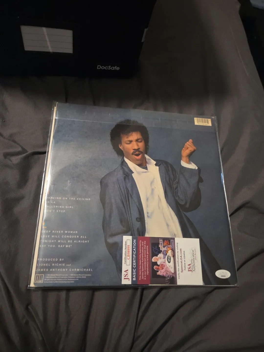 Lionel Richie JSA Signed Autograph Album Record Dancing On The Ceiling, image 4