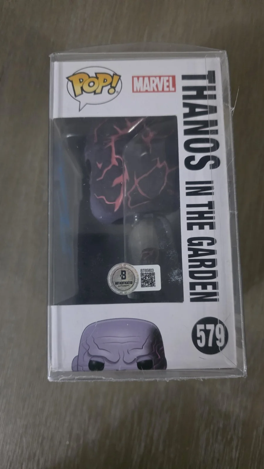 Josh Brolin Signed Thanos Funko Pop #579 BAS Beckett COA Autograph Marvel, изображение 2