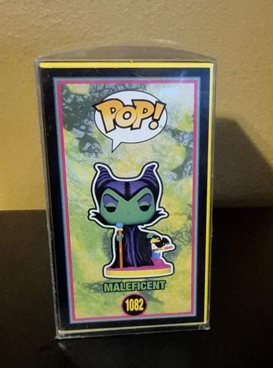 ANGELINA JOLIE — ANGELINA JOLIE SIGNED AUTOGRAPHED MALEFICENT FUNKO POP 1082 BECKETT AUTHENTIC, изображение 4