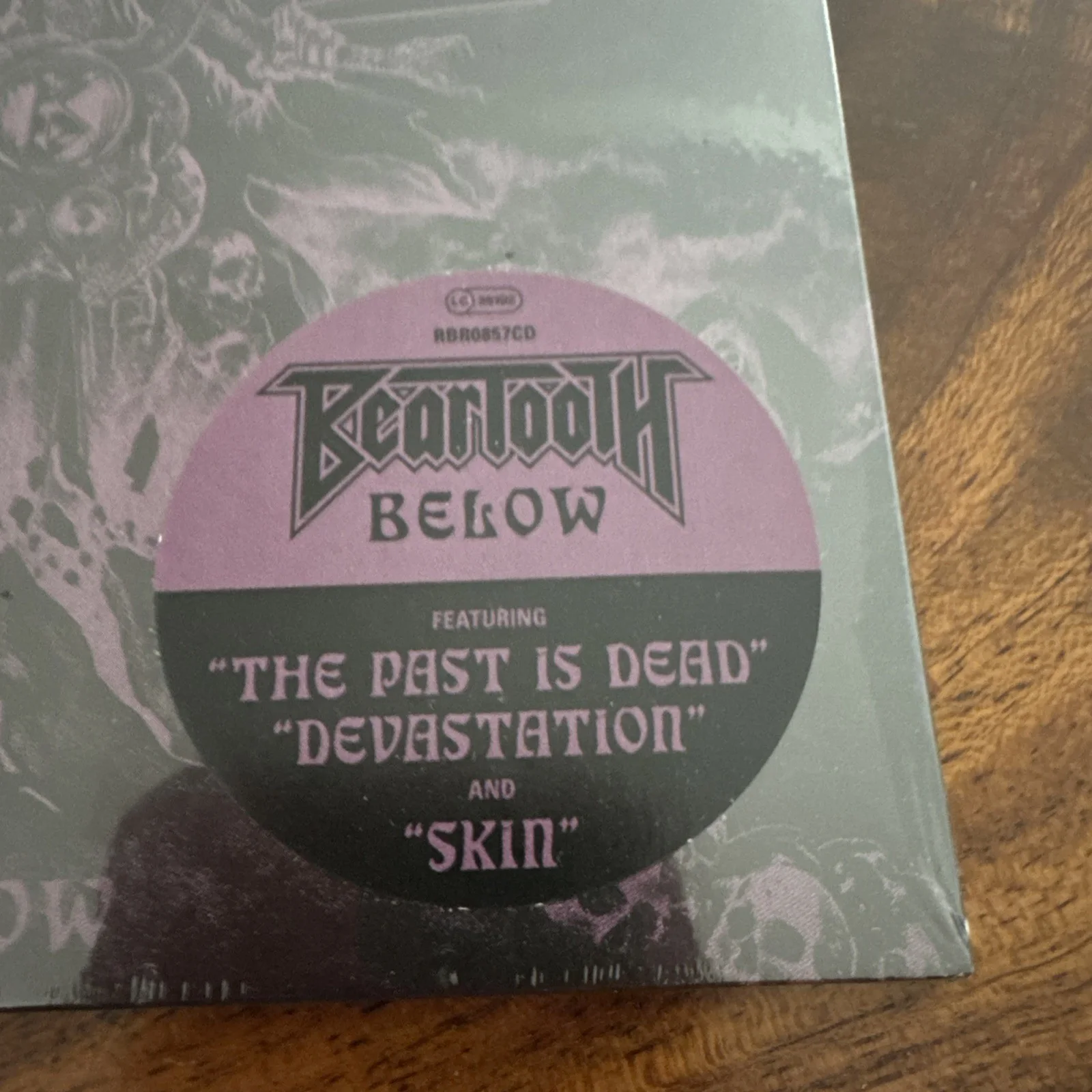 Below by BEARTOOTH Signed Autographed CD insert and sealed CD, image 5