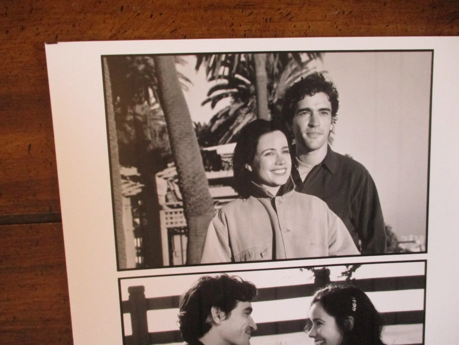 Janeane Garofalo/Ben Chaplin(THE TRUTH ABOUT CATS & DOGS)1996 8 x 10 B & W Photo, изображение 2