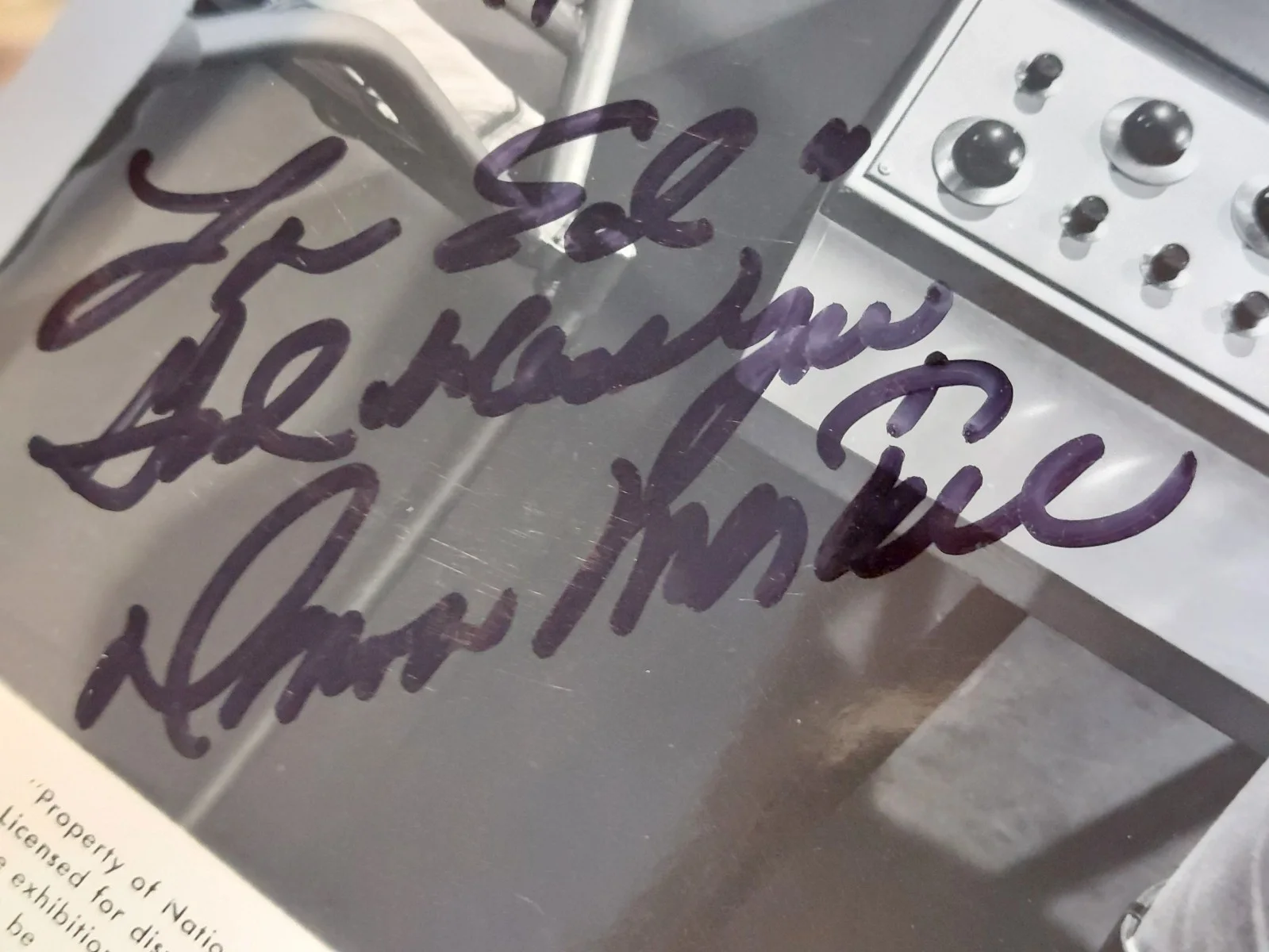 DONNA MARTELL PROJECT MOONBASE ACTRESS SIGNED Press Photo Personalized, image 3
