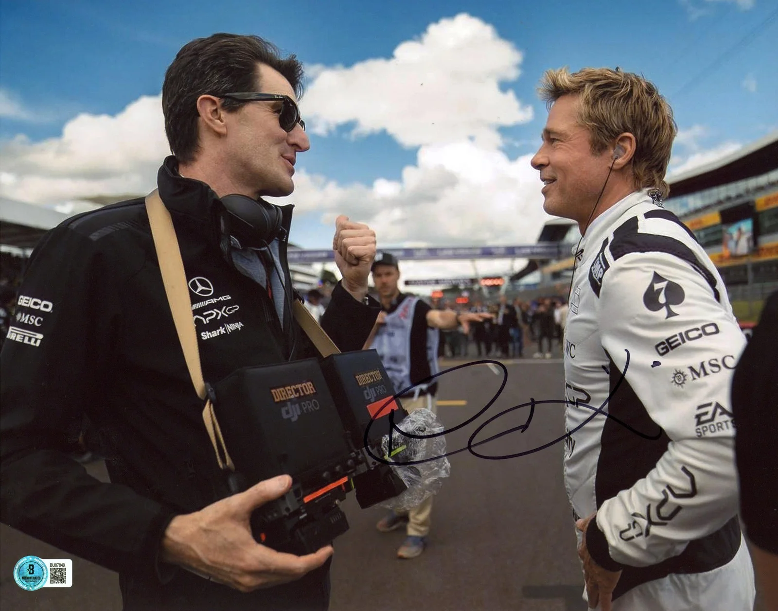 Joseph Kosinski — Joseph Kosinski F1 Authentic Signed 11x14 Horizontal Photo BAS #BU87849