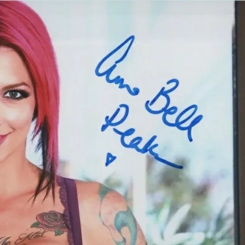 Anna Bell Peaks — Sexy, Adult film star. Anna Bell Peaks- signed 8x10 Photo w/COA, изображение 2
