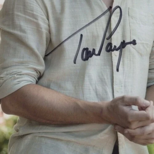 Tom Payne — Tom Payne as Paul "Jesus" Rovia on The walking dead signed 8x10 Photo w/COA (#2), image 2