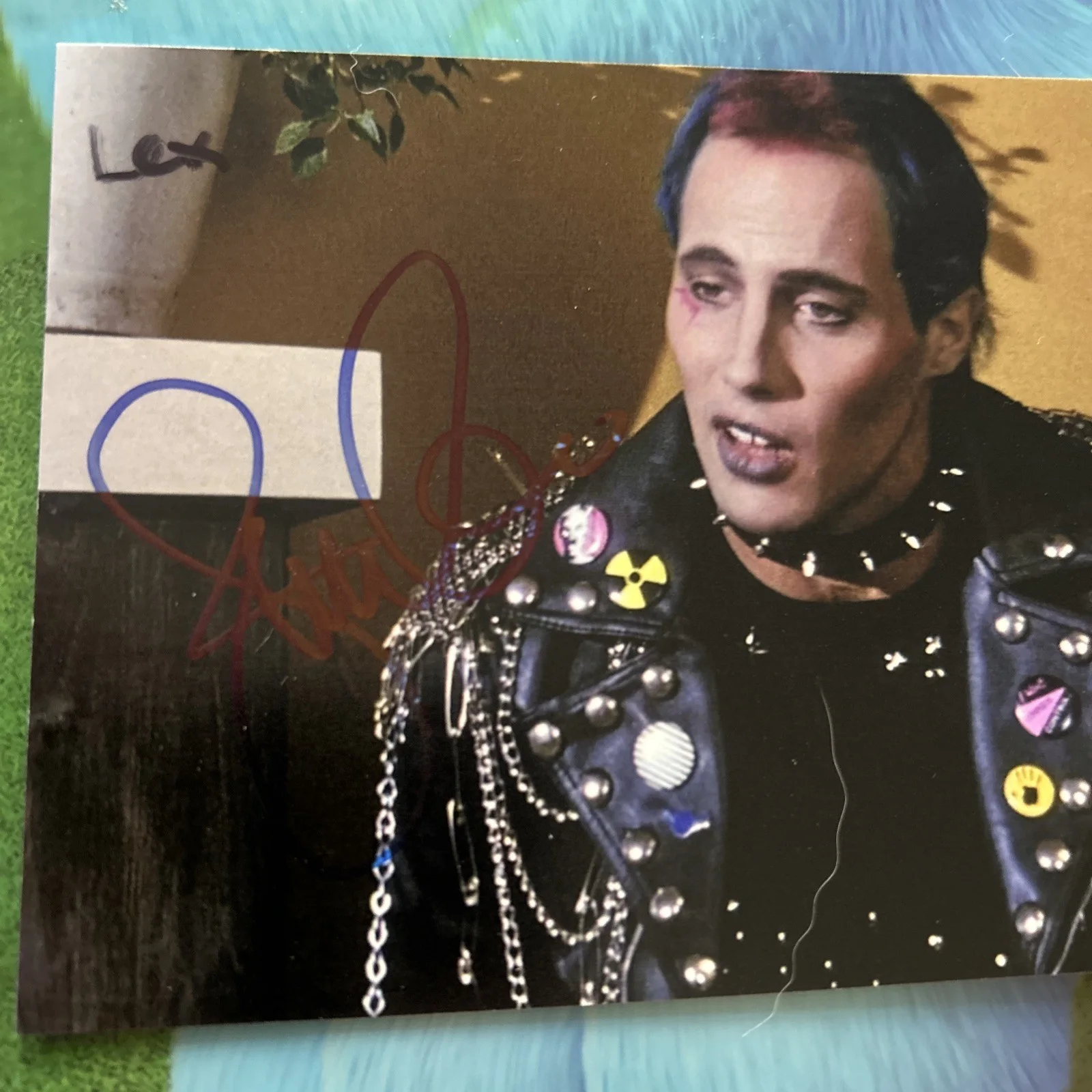 Jon Gries — Jon Gries Rare Signed Autographed Joysticks King Vidiot 4x6 Photo, изображение 2