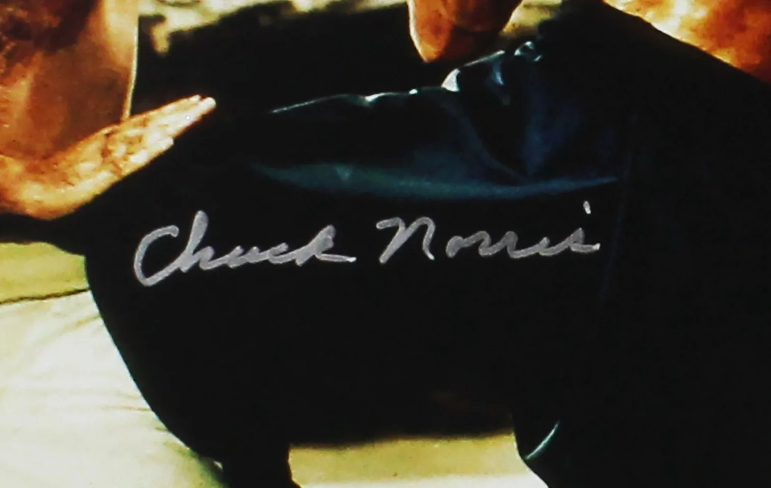 Chuck Norris — Chuck Norris Signed Unframed 11x14 Enter the Dragon Vertical Photo, image 2