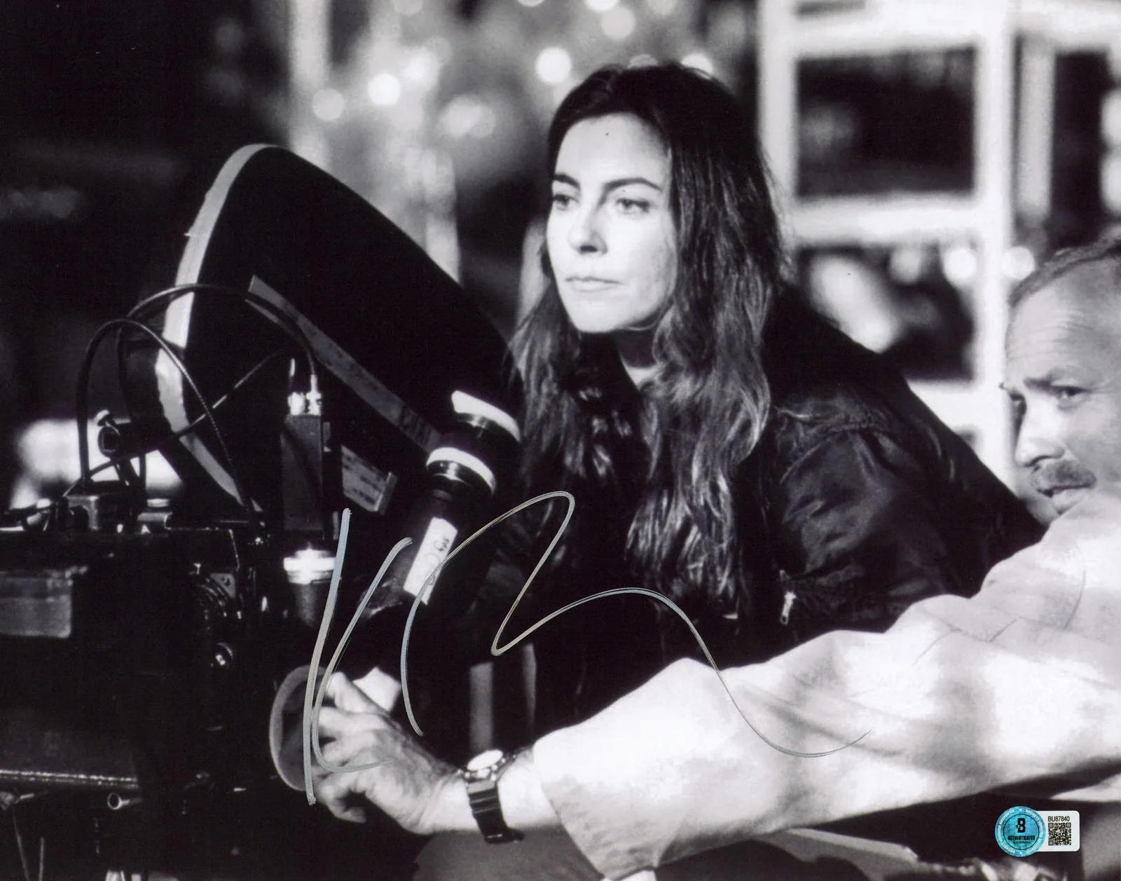 Kathryn Bigelow — Kathryn Bigelow Strange Days Authentic Signed 11x14 Horizontal Photo BAS BU87840