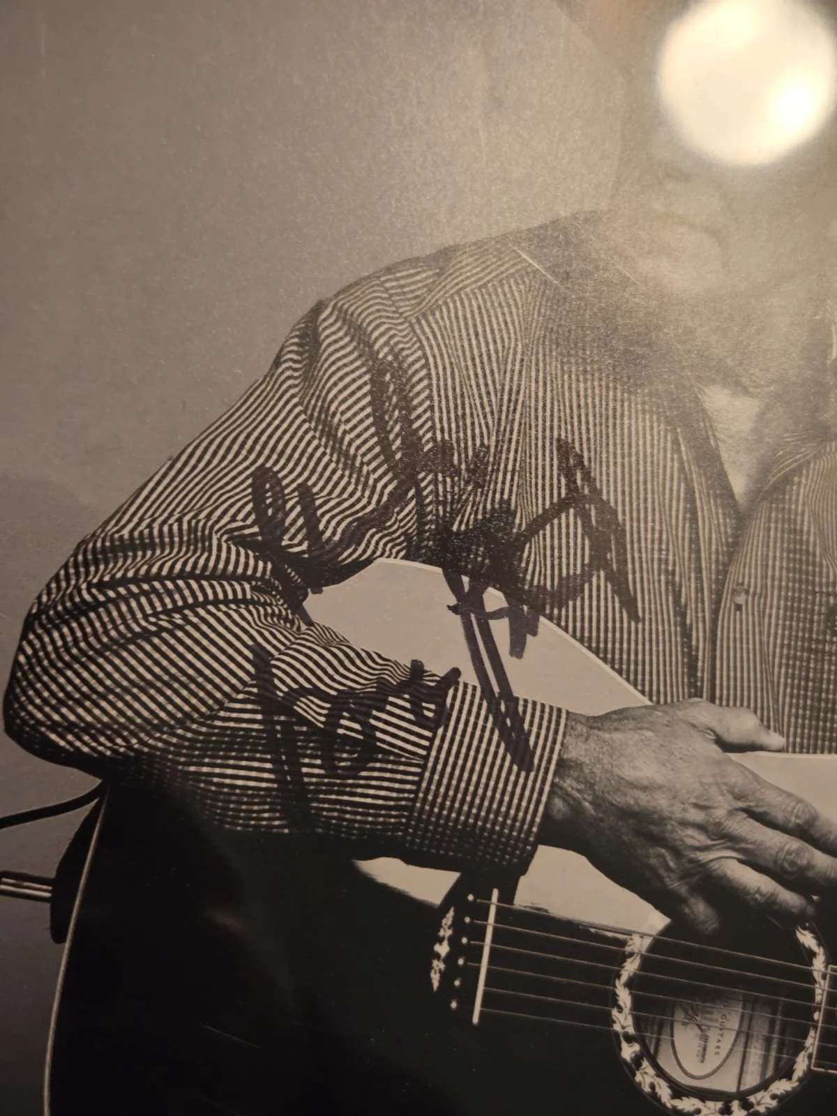 George Strait Signed 8x10 Photograph B/W King Of Country, изображение 3