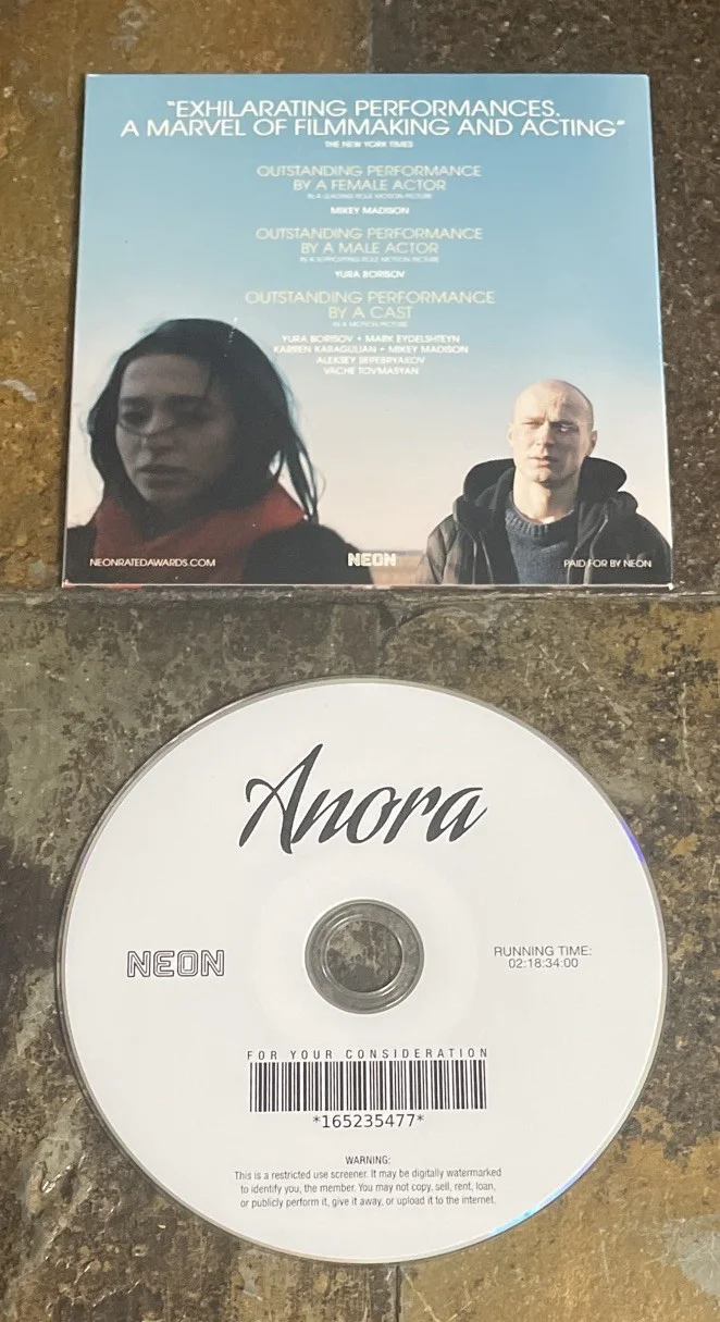 Anora FYC DVD Screener Oscar Winning For Your Consideration, изображение 2