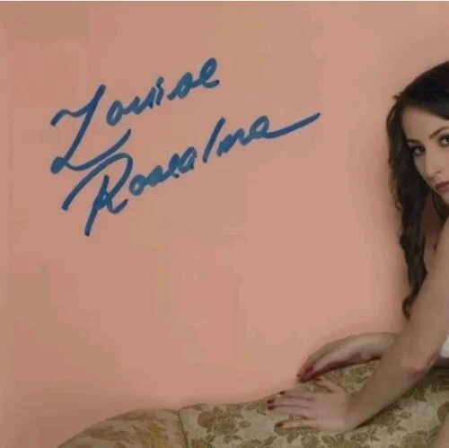 Louise Rosealma — Super sexy glamor model, Louise Rosealma- signed 8x10 Photo w/COA, изображение 2