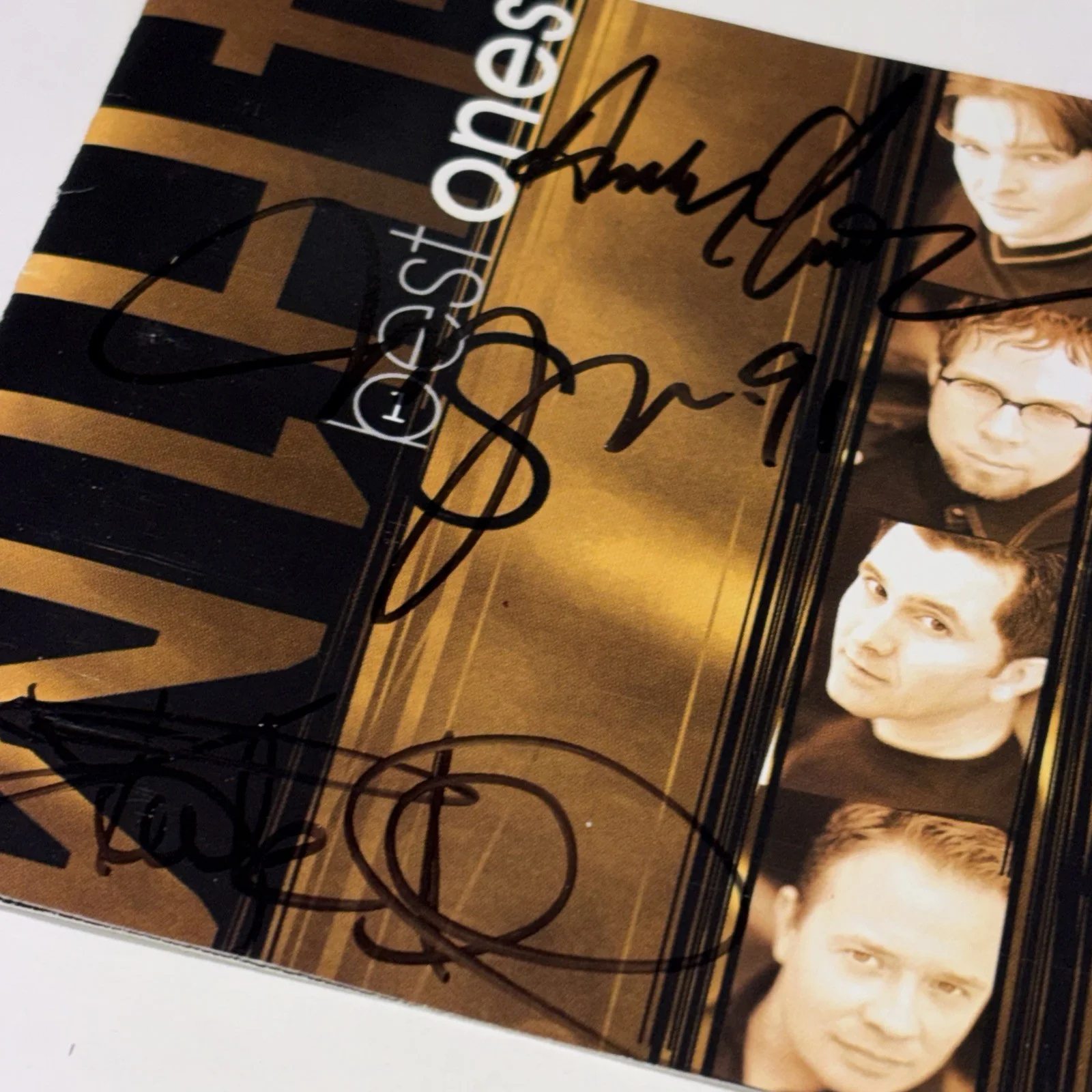 4Him Best Ones Signed CD Booklet Autographed, image 2