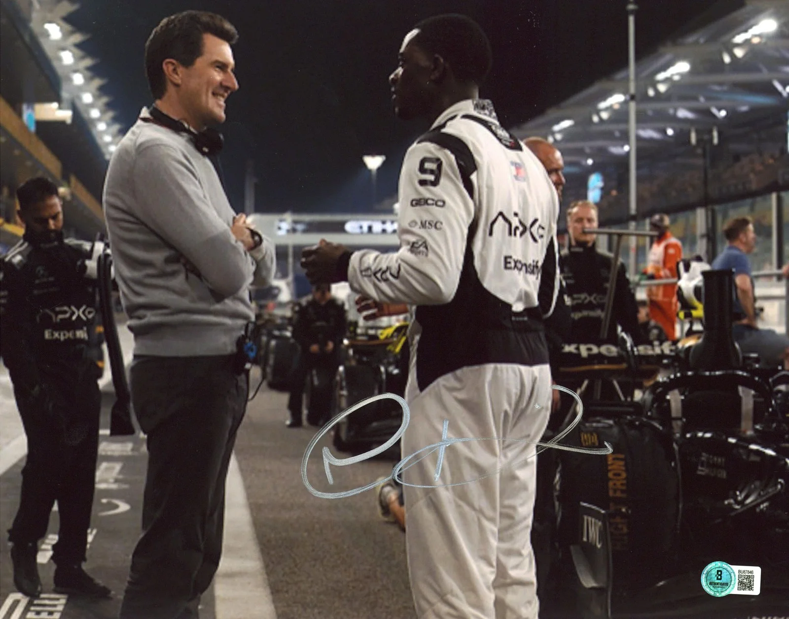Joseph Kosinski — Joseph Kosinski F1 Authentic Signed 11x14 Horizontal Photo BAS #BU87846