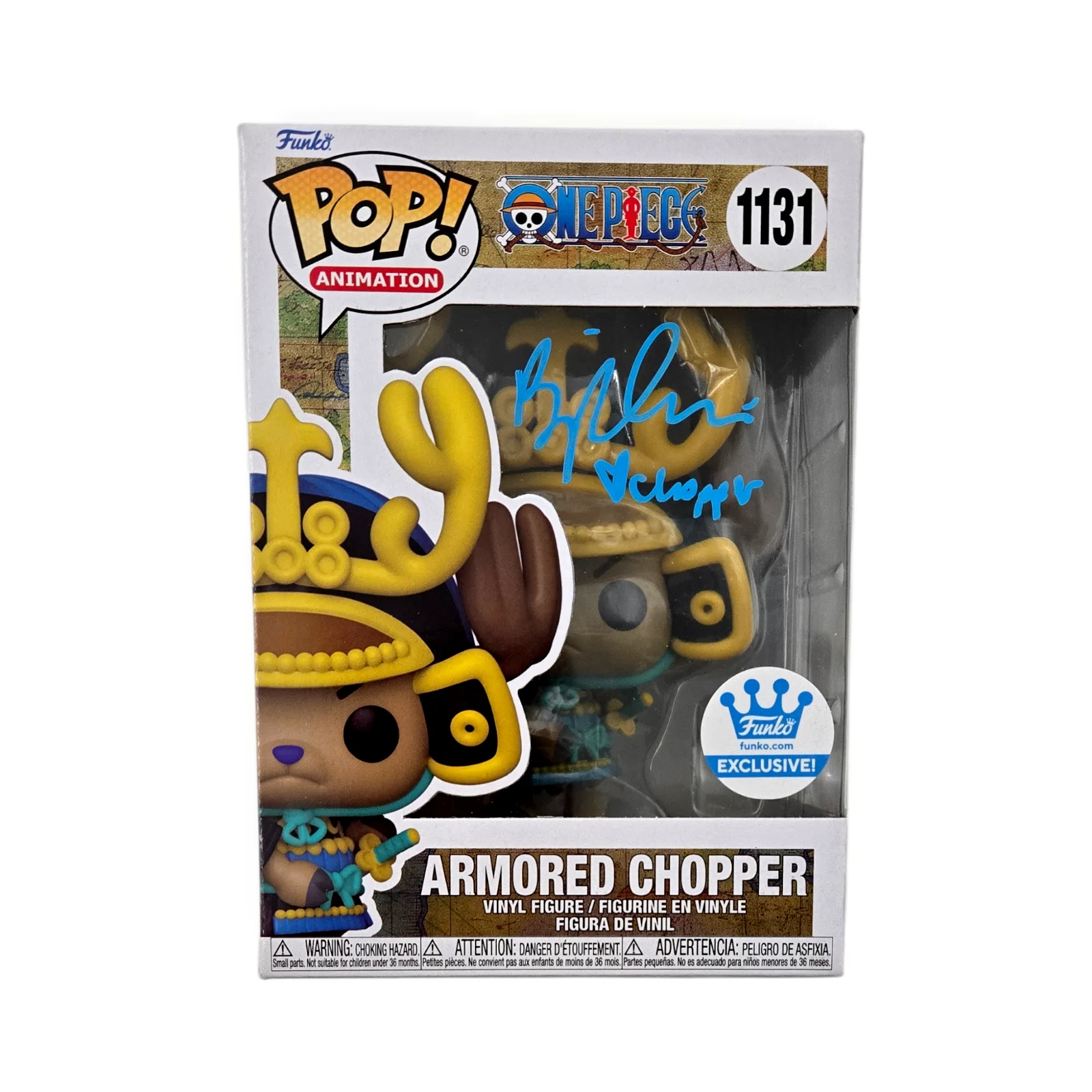 Brina Palencia — Brina Palencia Signed Funko Tony Chopper One Piece Pop Autograph Beckett COA 28